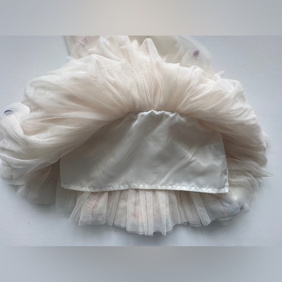 Rock Your Kid Baby Girl’s Tutu style skirt with colorful Pom Poms | Size 2Y. - Picture 5 of 8